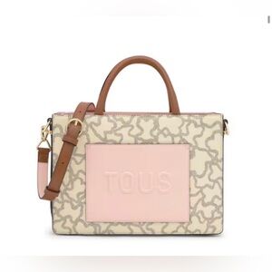 Tous Amaya Kaos Icon Shopping Bag Beige, NWT & Dust Bag